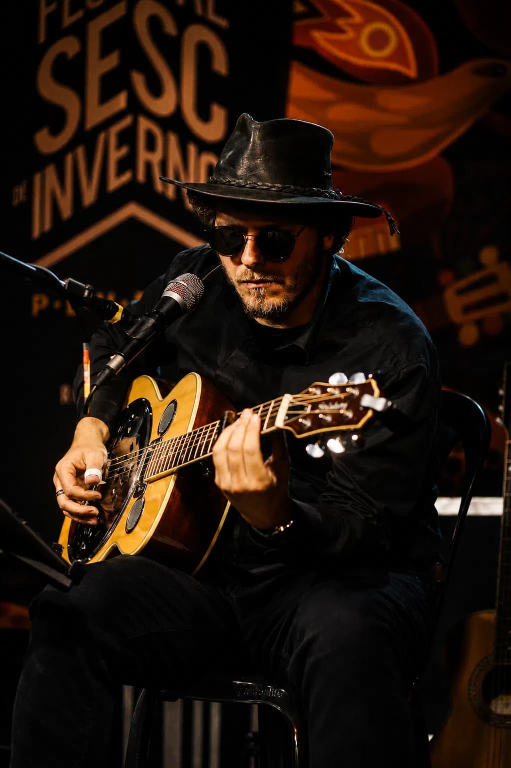 Apresentação ao vivo de Delta Blues